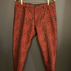 Add some rock ‘n’ roll to your wardrobe with these leopard print pants by Zara